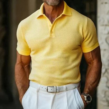 Arturo | Getailleerd Poloshirt voor Heren met Diepe Halslijn 6