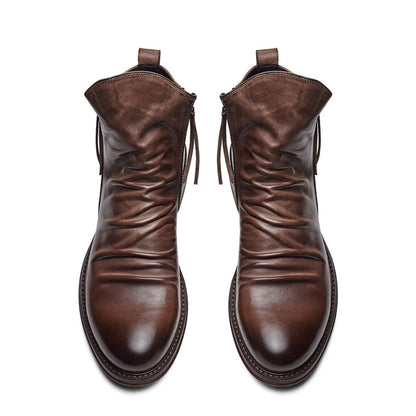 Laarzen - Men - Leren - Elegante Laarzen Heren - Nova