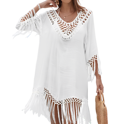 Vrouwen - Strand Overhemd - Haakwerk - Zwemkleding Overhemd - ZOMERDREAM