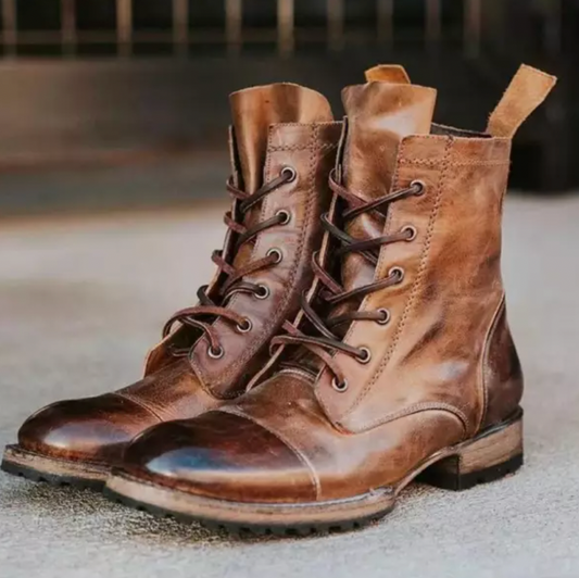 Leren Laarzen - Heren - Vintage Leer - Winterlaarzen - FORGED