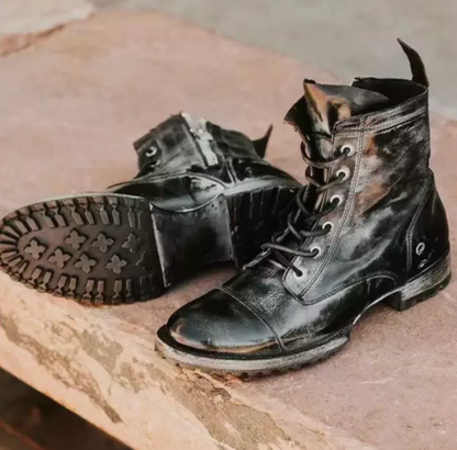 Leren Laarzen - Heren - Vintage Leer - Winterlaarzen - FORGED