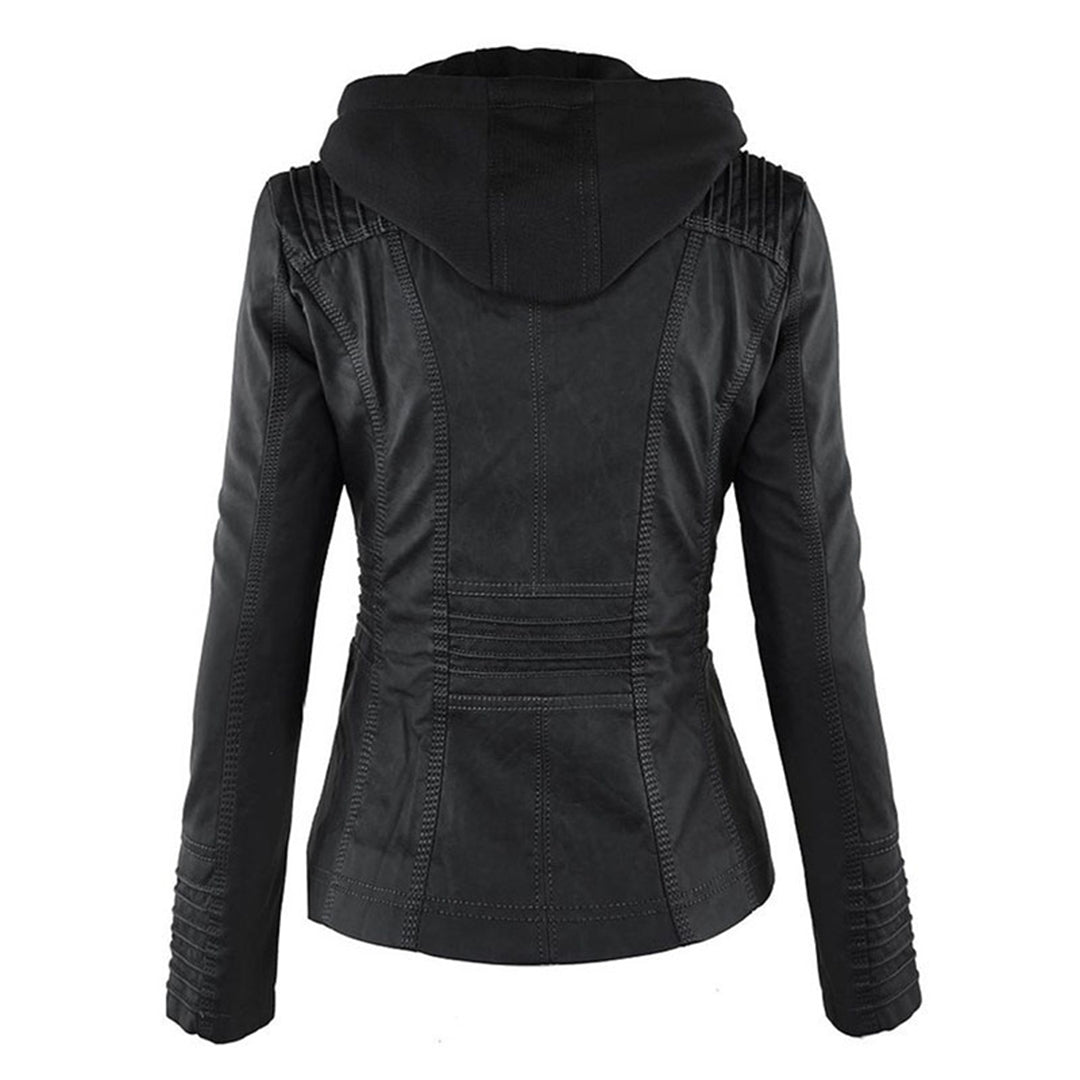 Leren Jas - Dames - Capuchon - Capuchon Leren Jas - Capuchon