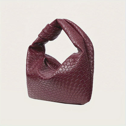 Vrouwen - Gevlochten Handtas - Woven - Compact Ontwerp - Stijlvolle Accessoire