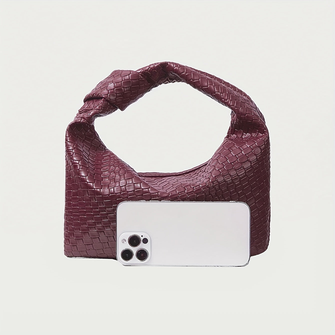 Vrouwen - Gevlochten Handtas - Woven - Compact Ontwerp - Stijlvolle Accessoire