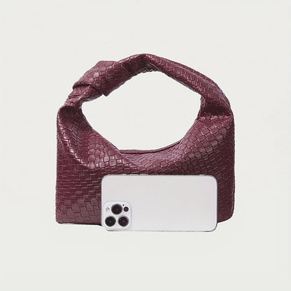 Vrouwen - Gevlochten Handtas - Woven - Compact Ontwerp - Stijlvolle Accessoire