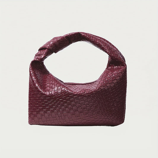 Vrouwen - Gevlochten Handtas - Woven - Compact Ontwerp - Stijlvolle Accessoire