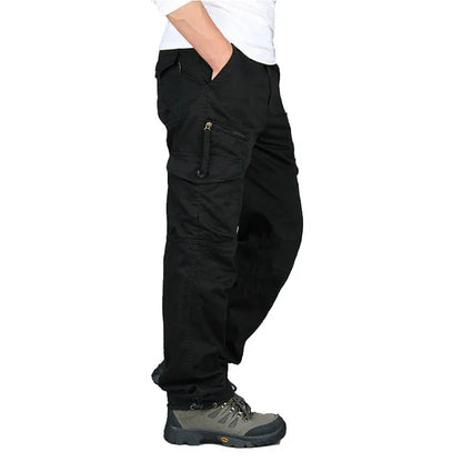 Heren - Cargobroek - Comfortabele Tailleband - Functionele Kleding - ROBUUST STIJL