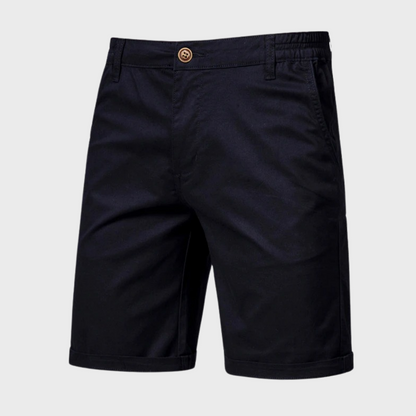 Heren Chino Short Met Elastische Tailleband Voor Comfortabele Casual Dagen – WILFRED BREEZE