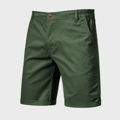 Heren Chino Short Met Elastische Tailleband Voor Comfortabele Casual Dagen – WILFRED BREEZE
