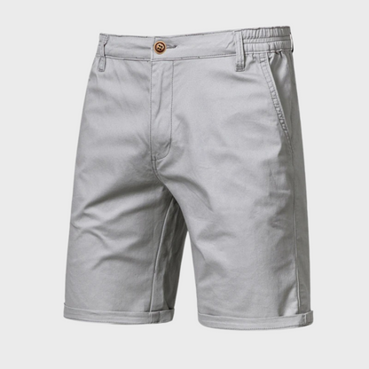 Heren Chino Short Met Elastische Tailleband Voor Comfortabele Casual Dagen – WILFRED BREEZE