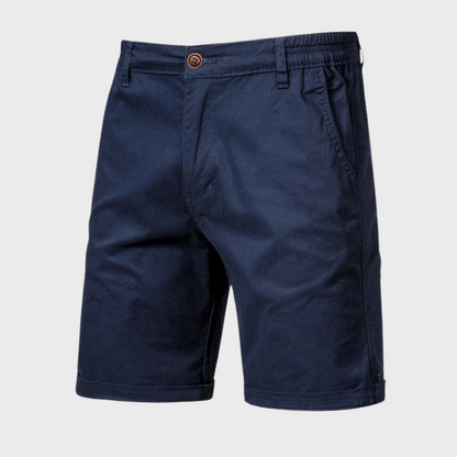 Heren Chino Short Met Elastische Tailleband Voor Comfortabele Casual Dagen – WILFRED BREEZE