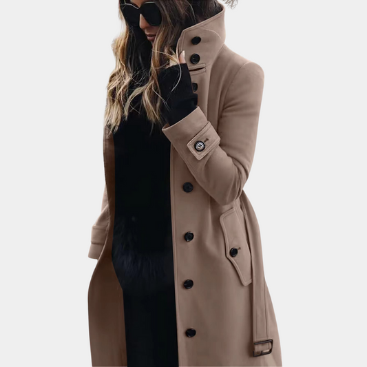 Trench - Dames - Warme Voering - Dames Trench Warm - Mantel