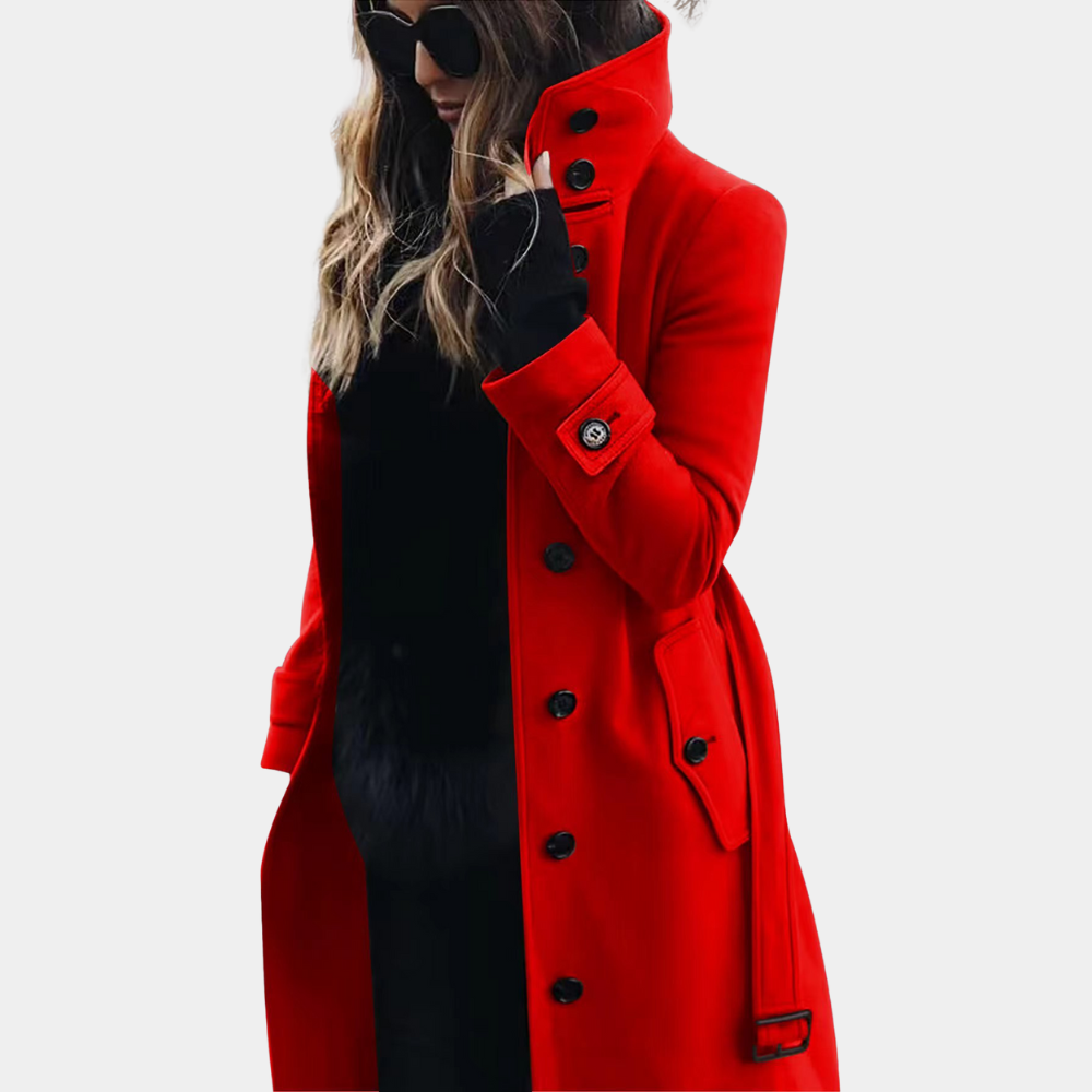 Trench - Dames - Warme Voering - Dames Trench Warm - Mantel