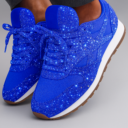 Sneakers - Dames - Glitterlook - Stijlvol Comfort - Nova