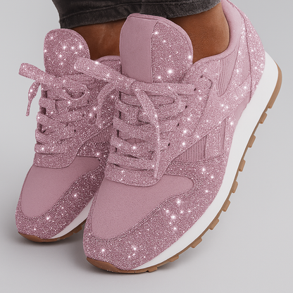 Sneakers - Dames - Glitterlook - Stijlvol Comfort - Nova
