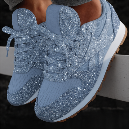 Sneakers - Dames - Glitterlook - Stijlvol Comfort - Nova