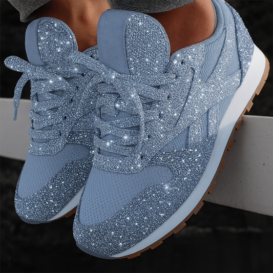 Sneakers - Dames - Glitterlook - Stijlvol Comfort - Nova