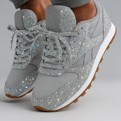 Sneakers - Dames - Glitterlook - Stijlvol Comfort - Nova