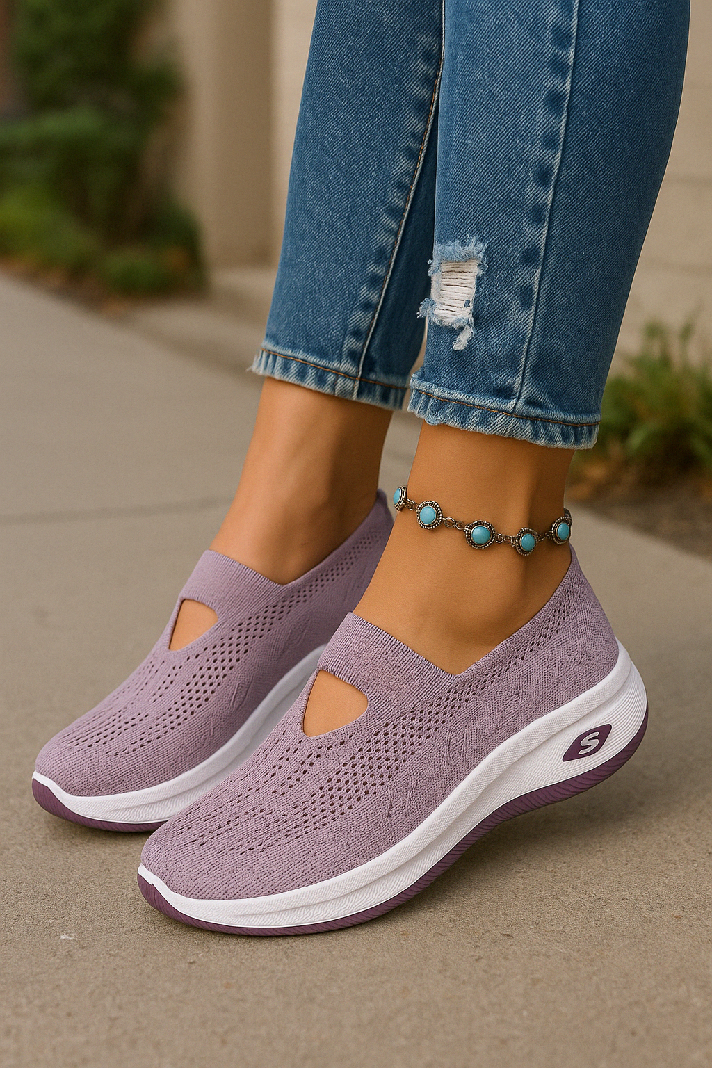 Dames - Orthopedische Sneakers - Ademend Mesh - Comfortabele Schoenen - Voetpijnverlichting