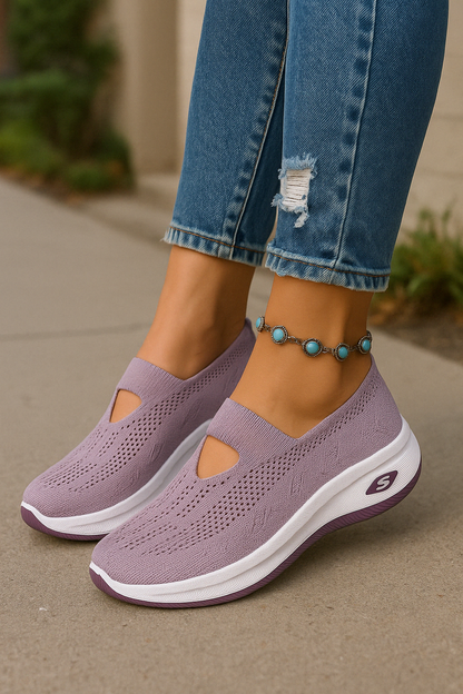 Dames - Orthopedische Sneakers - Ademend Mesh - Comfortabele Schoenen - Voetpijnverlichting