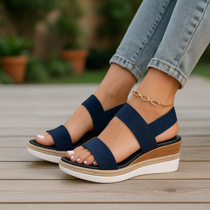 Dames - Orthopedische Sandalen - Elastische Band - Comfortabele Slip-Ons - ZOMER SANDALEN