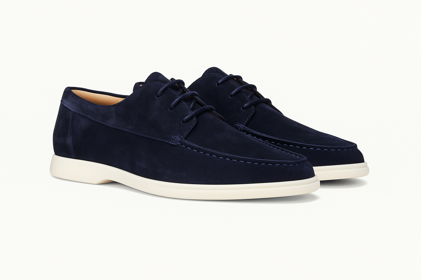 Heren - Suède Veterschoenen - Zachte Binnenzool - Lichtgewicht Comfort - CLASSIC WALKER
