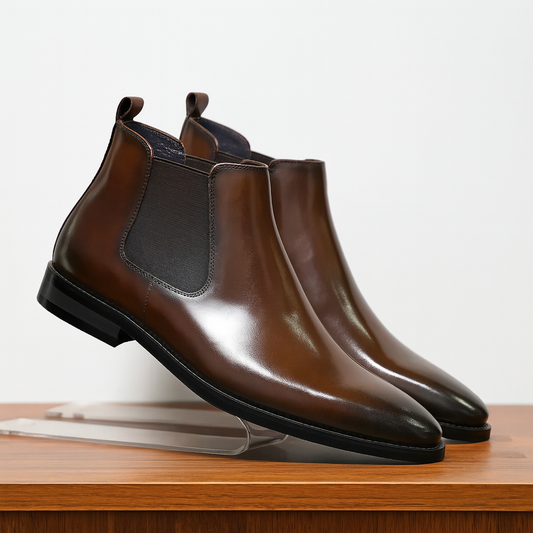 Laarzen - Vrouwen - Echt Leer - Chelsea Laarzen - Leren Boots