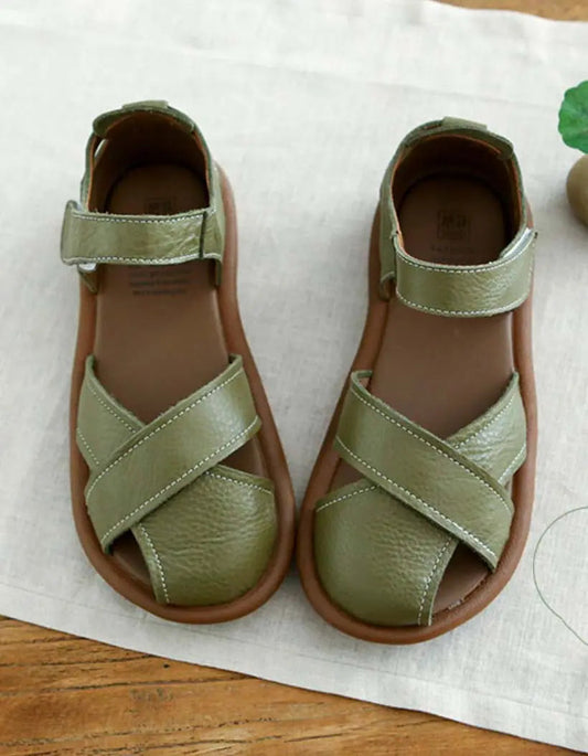 Comfortabele platte sandalen voor dames met elastische band – LIVIA FLEX