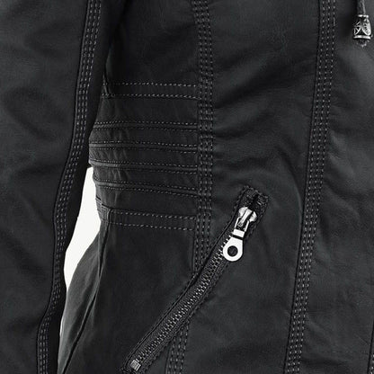 Leren Jas - Dames - Capuchon - Capuchon Leren Jas - Capuchon