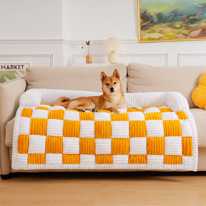 PAWGUARD - Comfortabele en stijlvolle geruite hoes ter bescherming van je bank