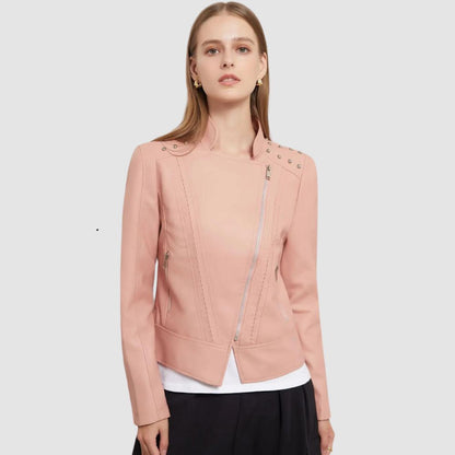 Lederen Jas - Vrouwen - Zacht Leer - Leren Jas Dames - Stijl