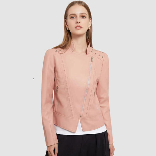 Lederen Jas - Vrouwen - Zacht Leer - Leren Jas Dames - Stijl
