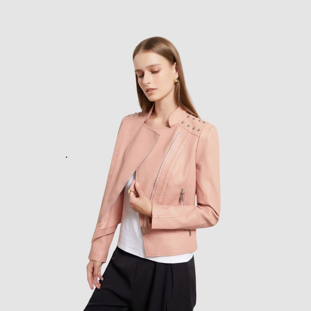 Lederen Jas - Vrouwen - Zacht Leer - Leren Jas Dames - Stijl