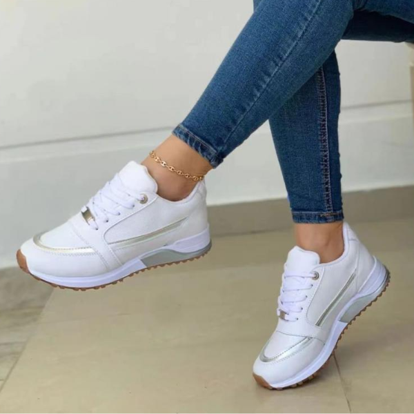 Casual orthopedische damesschoenen met ademend design – LunaraWalk