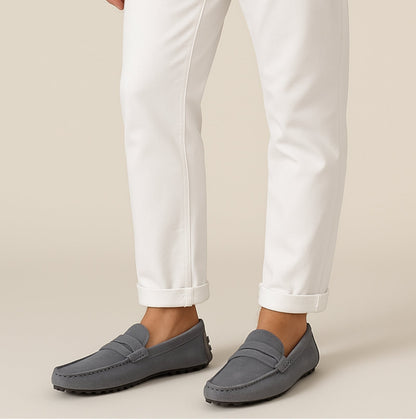 Suède Loafers - Heren - Premium Suede - Heren Loafers - Solvo