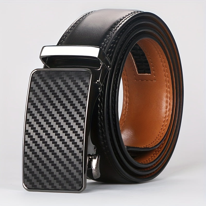 Heren - Automatische Leren Riem - Duurzaam Materiaal - Casual en Formeel - STIJL EN COMFORT