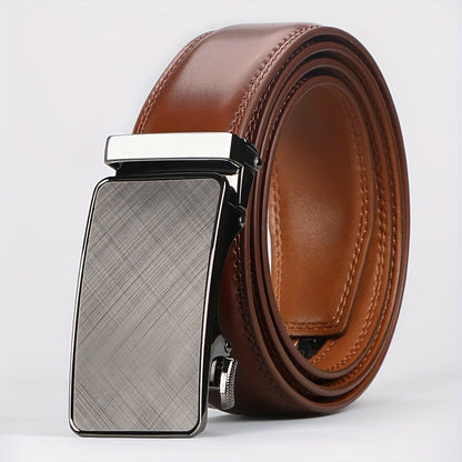 Heren - Automatische Leren Riem - Duurzaam Materiaal - Casual en Formeel - STIJL EN COMFORT