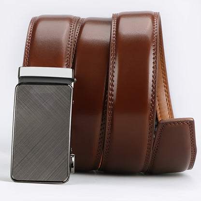 Heren - Automatische Leren Riem - Duurzaam Materiaal - Casual en Formeel - STIJL EN COMFORT