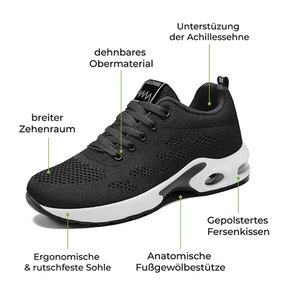 Dames - Orthopedische Hardloopschoenen - Gewatteerd Voetbed - Comfortabele Sneakers - Loop Vrij