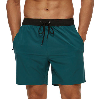 Heren Short met Elastische Tailleband en Verstelkoord voor Sportieve Activiteiten – REYNARD ACTIVE