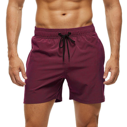 Heren Short met Elastische Tailleband en Verstelkoord voor Sportieve Activiteiten – REYNARD ACTIVE
