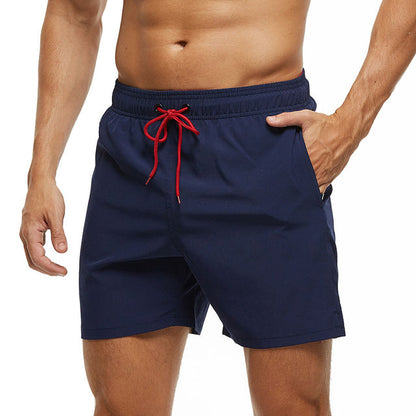 Heren Short met Elastische Tailleband en Verstelkoord voor Sportieve Activiteiten – REYNARD ACTIVE
