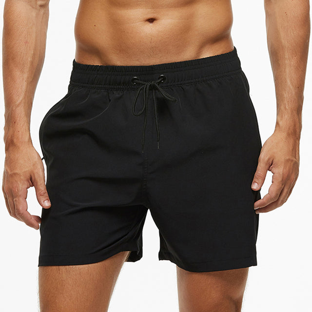 Heren Short met Elastische Tailleband en Verstelkoord voor Sportieve Activiteiten – REYNARD ACTIVE
