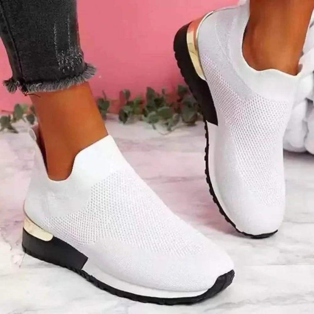Damesslipons - Vrouwen - Ademend - Comfort - Moderne Slipon