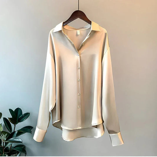 Blouse - Dames - Zijde - Zijden Blouse - Luxe Zijde