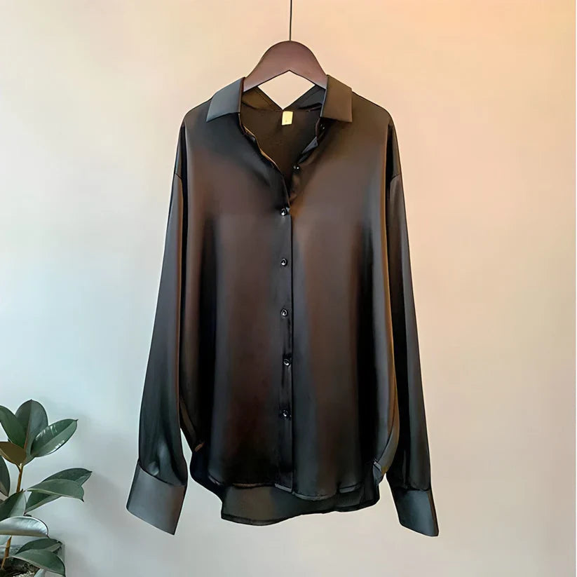 Blouse - Dames - Zijde - Zijden Blouse - Luxe Zijde