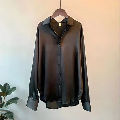 Blouse - Dames - Zijde - Zijden Blouse - Luxe Zijde