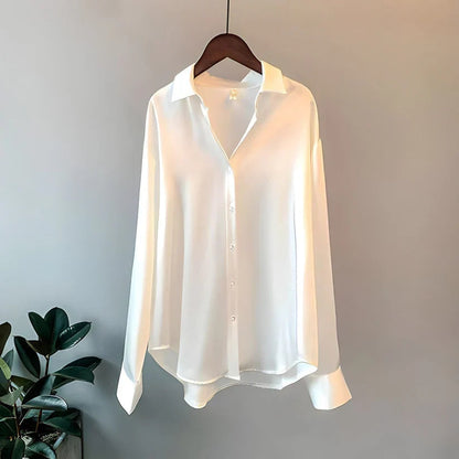 Blouse - Dames - Zijde - Zijden Blouse - Luxe Zijde