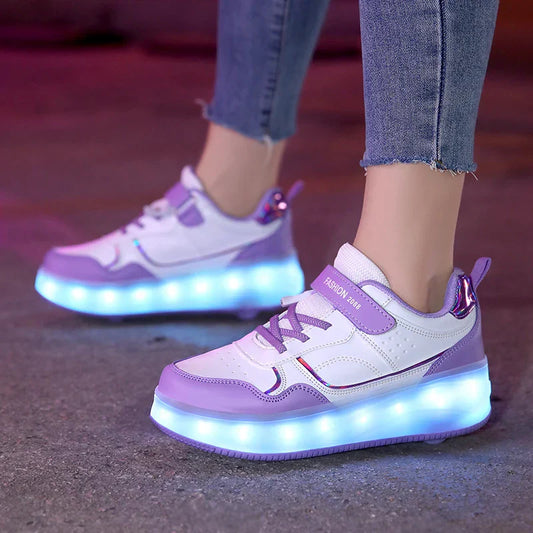 Rolsneakers - Vrouwen - LED Lampjes - LED Sneakers - GlowStep