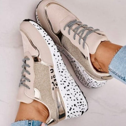 Dames Sneakers - Vrouwen - Print Voetbed - Orthopedisch - LUX